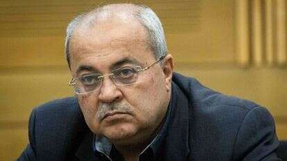 אחמד טיבי. | יונתן זינדל, פלאש 90