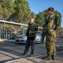 בידוק באזור התעשייה ברקן. | יוסי אלוני