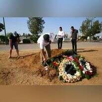 הלווית משה אגדי מאשקלון שנהרג מפגיעת רקטה. למצולמים אין קשר לכתבה. | לירון מולדובן 05/05/2019