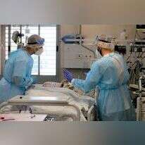 מחלקת הקורונה בבית החולים בצפת. | AFP