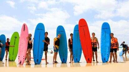 גולשים ב"מחנה המשותף" של תנועת גשר. | גיא רהב