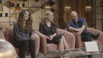 דני פרידלנדר, יעל דורון ובוימן–משיטה בתוכנית חתונה ממבט ראשון. | מסך מתוך ערוץ 12