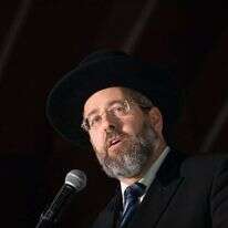 הרב הראשי לישראל הרב דוד לאו. | יונתן זינדל, פלאש 90