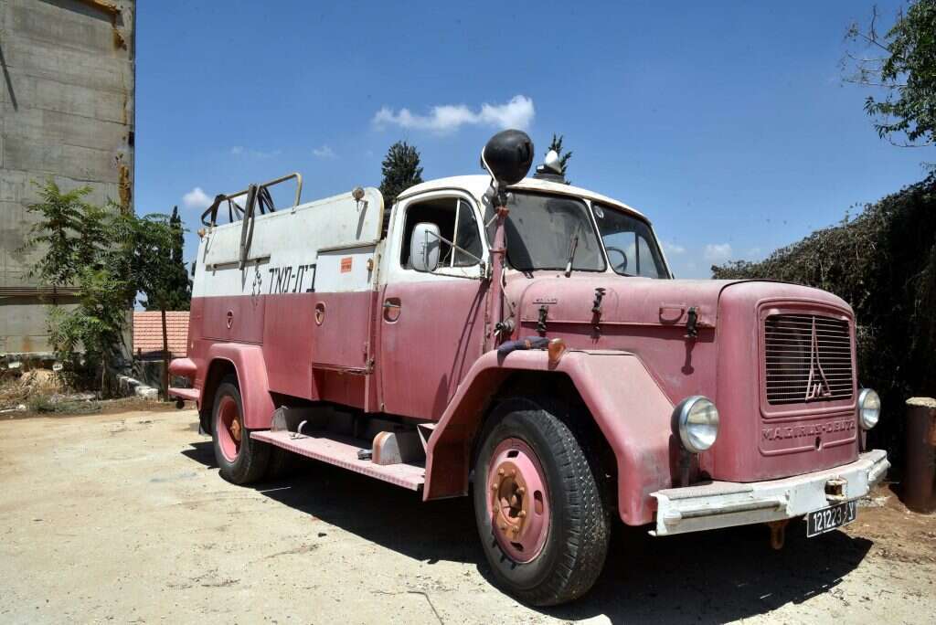 הכבאית של בית־מאיר. | יוסי זליגר