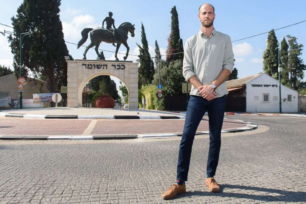 עודד הלפרין, ראש מועצת כפר־תבור. | אייל מרגולין - ג'יני