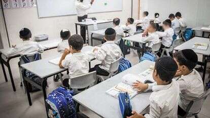 תלמוד תורה חרדי בירושלים. למצולמים אין קשר לכתבה. | יונתן זינדל, פלאש 90