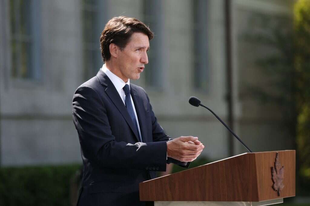 טרודו מכריז על הקדמת הבחירות. | AFP