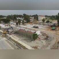 הכנת שטחים במחנה צריפין לבנייה אזרחית. | ההנדסה והבינוי במשרד הביטחון