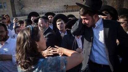 המאבק על הכותל המערבי. | הדס פרוש, פלאש 90