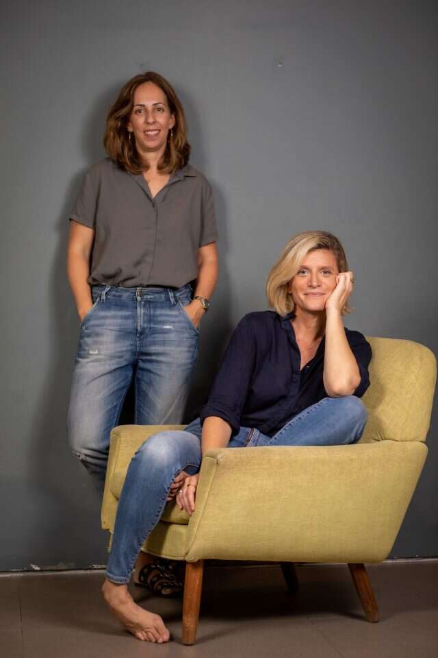 רוני זינגר ונועה אברהם. | אריק סולטן