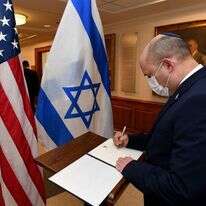 ראש הממשלה נפתלי בנט בביקורו בוושינגטון, אתמול. | אבי אוחיון -לע״מ