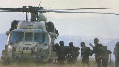 אירוע חילוץ הפצועים מאזור לחימה, שעליו קיבלה טייסת 123 את עיטור המופת. | דובר צה"ל