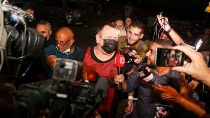 זדורוב מחוץ לכלא. | דוד כהן פלאש90