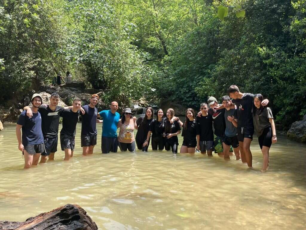 כיתתה של רינת בטיול השנתי במאי האחרון.