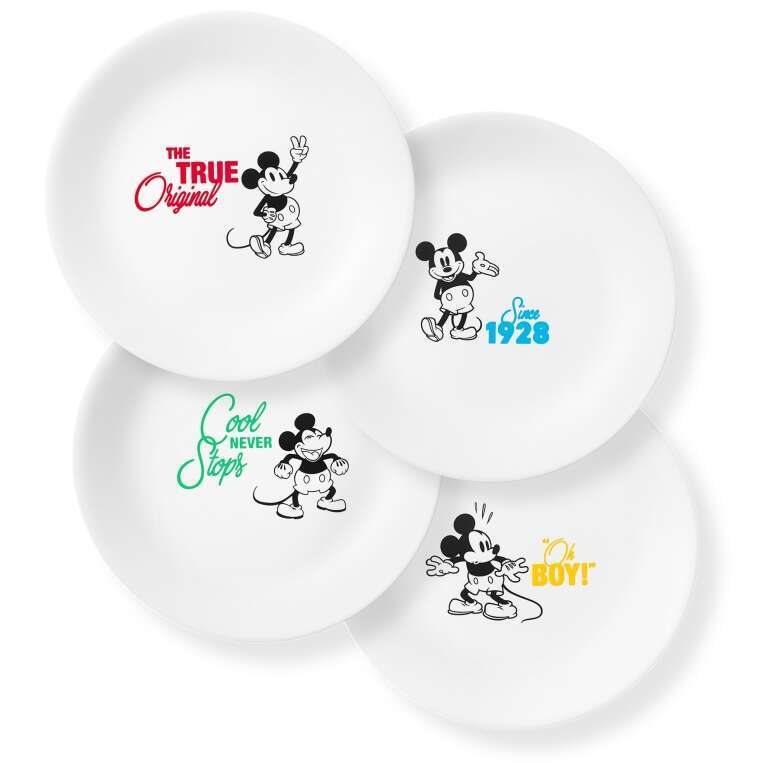 מארז צלחות קורל מיקי מאוס. מחיר החל מ-269 שח. להשיג בשקל בית מותגים. | יחצ