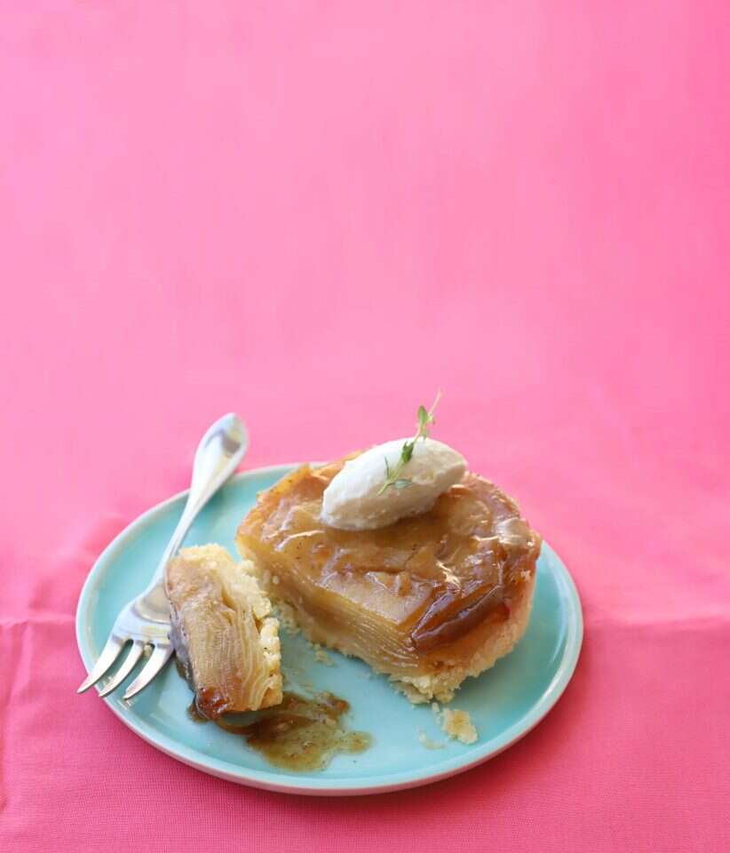 טארט טאטן תפוחים, דבש ותבלינים. | אפרת ליכטנשטט