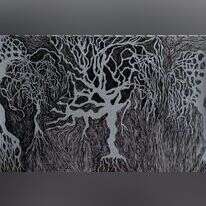 מוריה אשכנזי רוזנבלום, ללא כותרת, דיו על נייר, 2019 . מוצגת בתערוכה "דקה מן הדקה" בגלריה אורייתא. אוצרת: ליאורה לוי