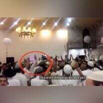 ריקוד החתונה שעורר סערה. | מסך באדיבות ערוץ 10