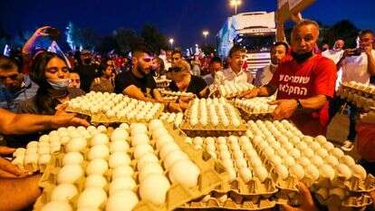 מחאת הלולנים בקריית הממשלה בירושלים | אורן בן חקון