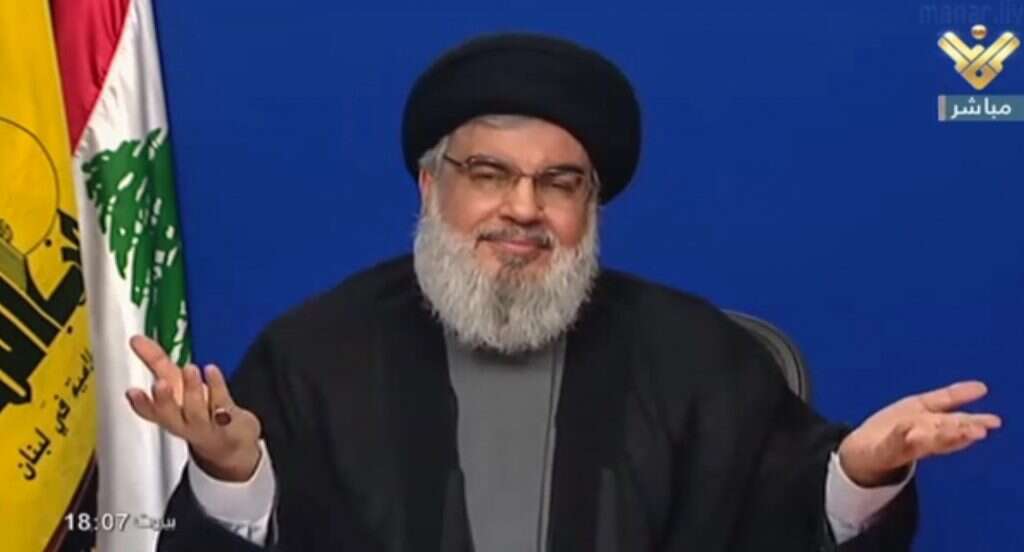 נסראללה. | גטי אימג'ס