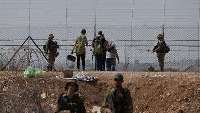 סריקות של כוחות הביטחון ביהודה ושומרון. | EPA