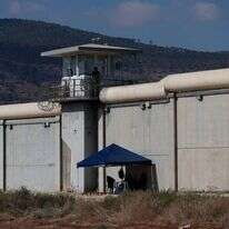 נקודת הבריחה בכלא גלבוע. | EPA