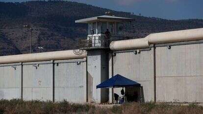 נקודת הבריחה בכלא גלבוע. | EPA נקודת הבריחה בכלא גלבוע. | EPA