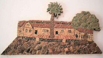 פסיפס שיצרו וולטר אגלין ויצחק חצרוני. | מיכאל גלעדי פסיפס שיצרו וולטר אגלין ויצחק חצרוני. | מיכאל גלעדי