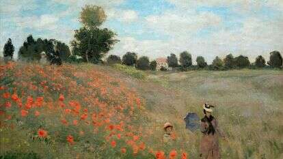 שדה הפרג, קלוד מונה. | GettyImages