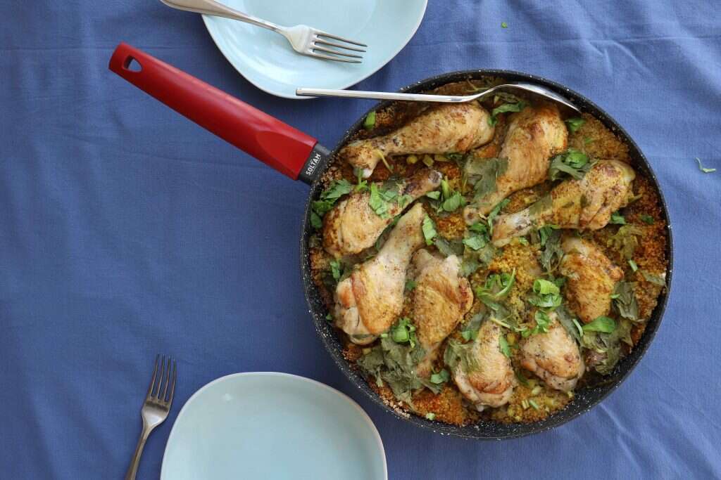 עוף עם קוסקוס | אפרת ליכטנשטט