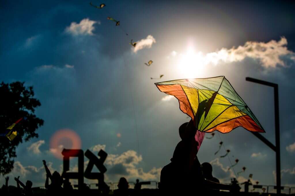 העפיפוניאדה בירושלים. | ברק אהרון