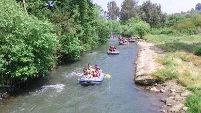 רפטינג נהר הירדן. | רפטינג נהר הירדן