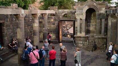 אתר מורשת. עין קשתות (אום אל קאנטיר) ברמת הגולן. | מיכאל גלעדי