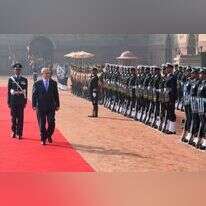 נתניהו בטקס ממלכתי בביקורו בהודו, 2018. | אבי אוחיון, לע"מ