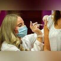 תחנת חיסונים נגד קורונה בארה"ב. | AFP