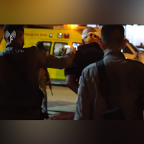 אחד האסירים הנמלטים שנעצרו הלילה. | דובר צה"ל