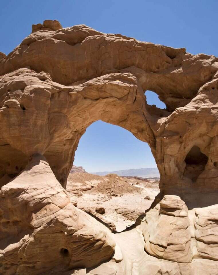 הקשתות בתמנע. | באדיבות פארק תמנע, הערבה הדרומית