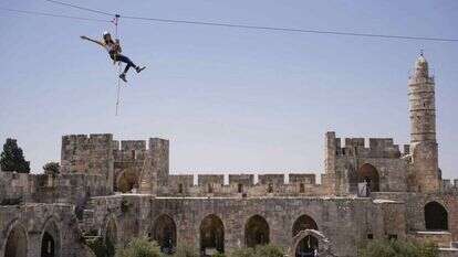 מגדלים באויר במוזיאון מגדל דוד. | ריקי רחמן