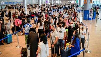 תורים בנתב"ג ביולי 2021 | אבשלום ששוני - פלאש 90 תורים בנתב"ג ביולי 2021 | אבשלום ששוני - פלאש 90