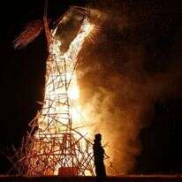 פסטיבל מידברן, שדה־בוקר 2015 | גטי אימג'ס