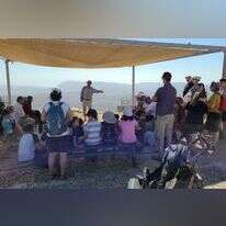 סיור מומחז בגן הלאומי הר גריזים. | אילן כהן רשות הטבע והגנים