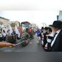 תהלוכה לכבוד החקלאים ששמרו שמיטה, בני ברק 2015. | יוסי זליגר תהלוכה לכבוד החקלאים ששמרו שמיטה, בני ברק 2015. | יוסי זליגר