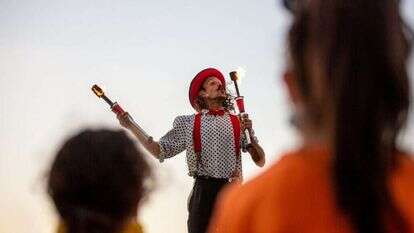 קרקס בבשור. | דור פזואלו באדיבות רשות הטבע והגנים