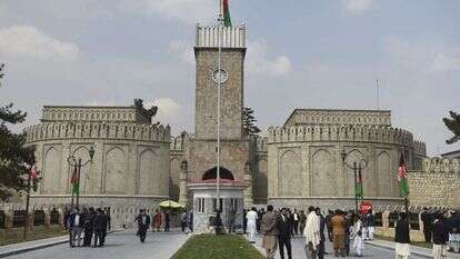 הארמון הנשיאותי בקאבול. | AFP הארמון הנשיאותי בקאבול. | AFP