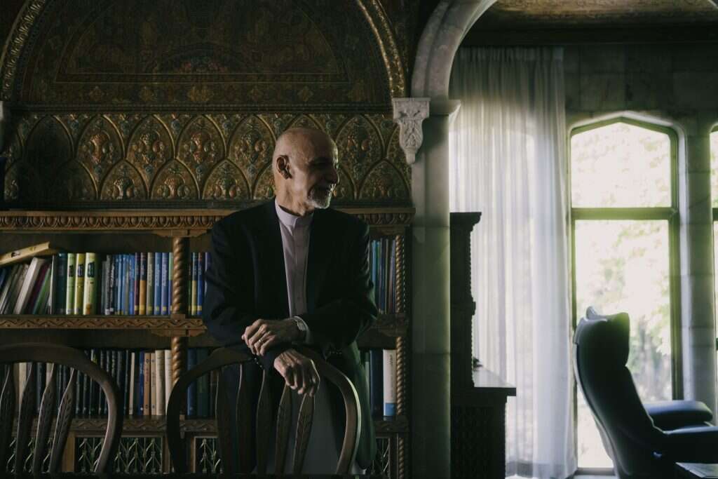 הנשיא האפגני הגולה, אשרף גאני. | לורנצו טונגולי, עבור הוושינגטון פוסט