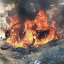 הצתות של רכבים יהודים בנגב על ידי בדואים, אילוסטרציה