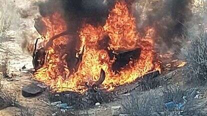 הצתות של רכבים יהודים בנגב על ידי בדואים, אילוסטרציה