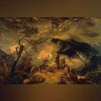 חזון יחזקאל, פול פלקונר, שמן על בד, 1875