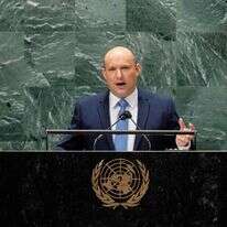 ראש הממשלה בנט בעצרת האו"ם, השבוע. | EPA