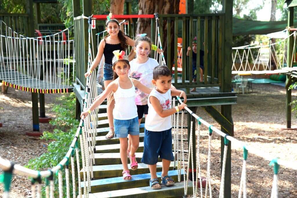 פארק חבלים - אינדי פארק. | אינדי פארק על הירדן